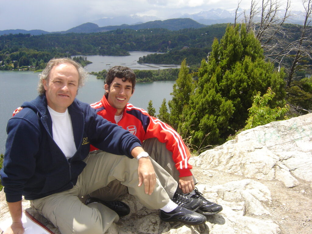 César con Marcos - Bariloche